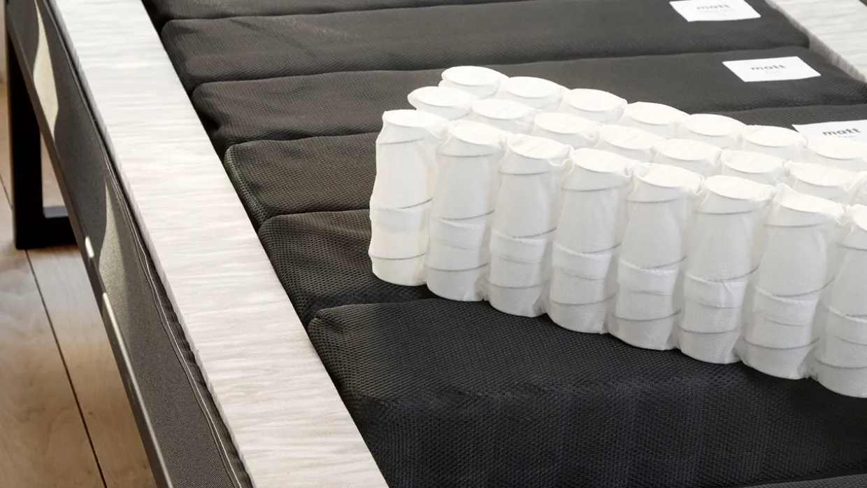 Aanpasbaar Matt Sleeps Hybrid Pro matras