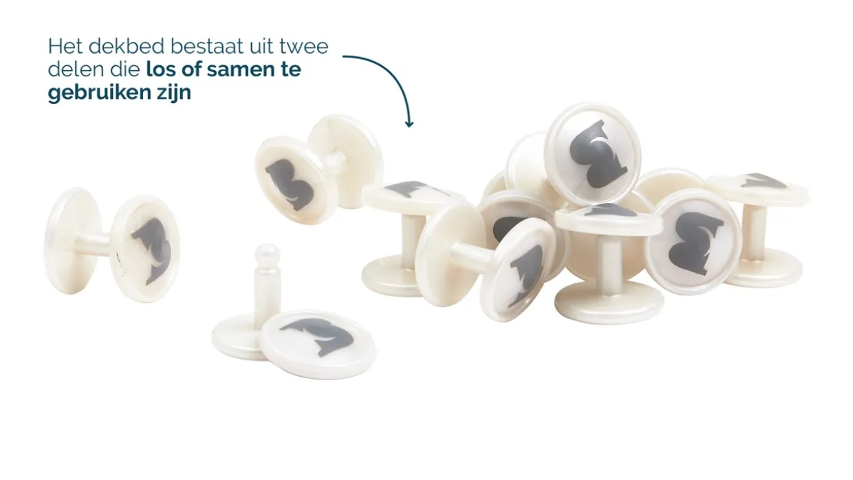 B Bright 4 seizoenen dekbed 30% dons