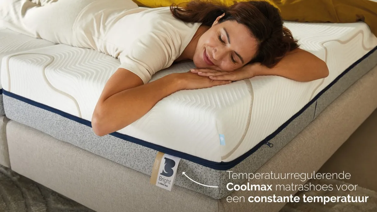 B Bright Gold Coolmax 200, 300 en 400 matras