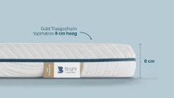 B Bright Gold topper Traagschuim