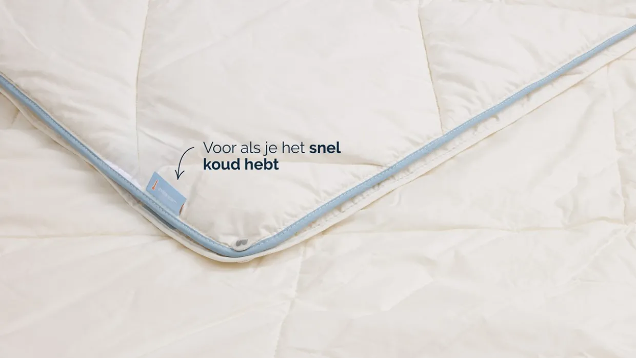 B Bright 4-seizoenen dekbed Wol