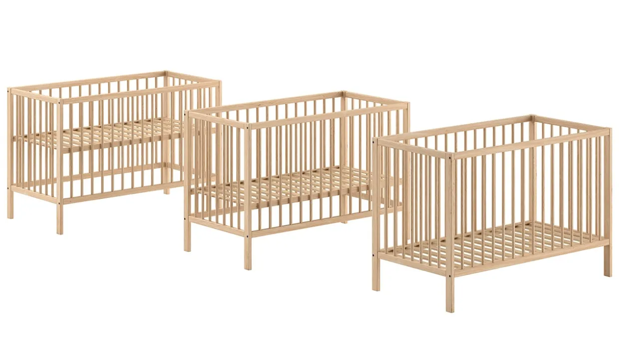 Babyledikant Dino 60x120