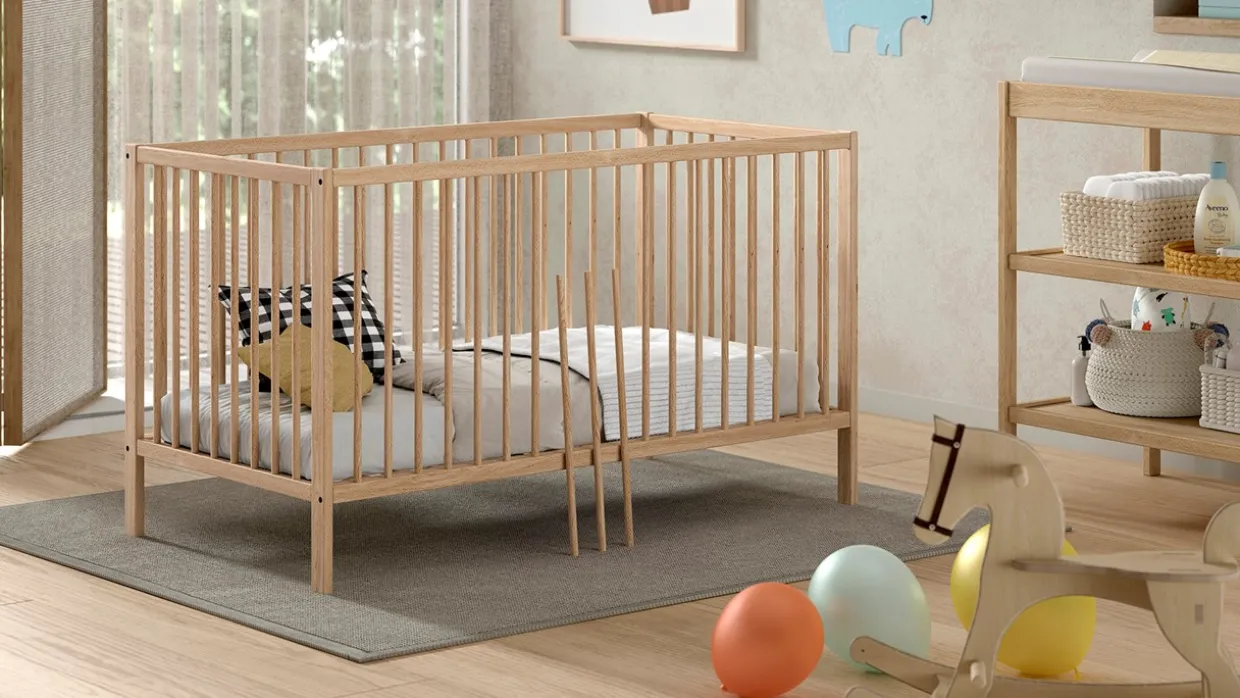 Babyledikant Dino 70x140
