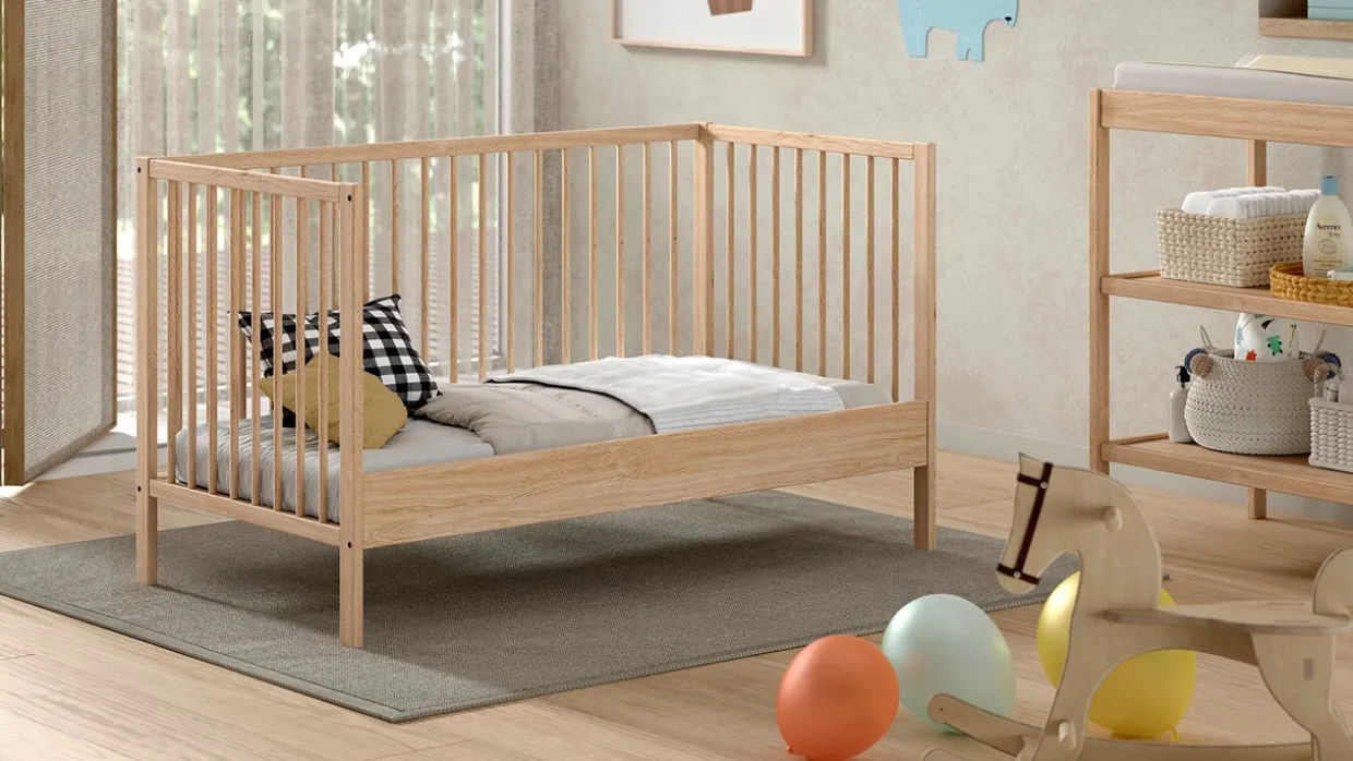 Babyledikant Dino 70x140