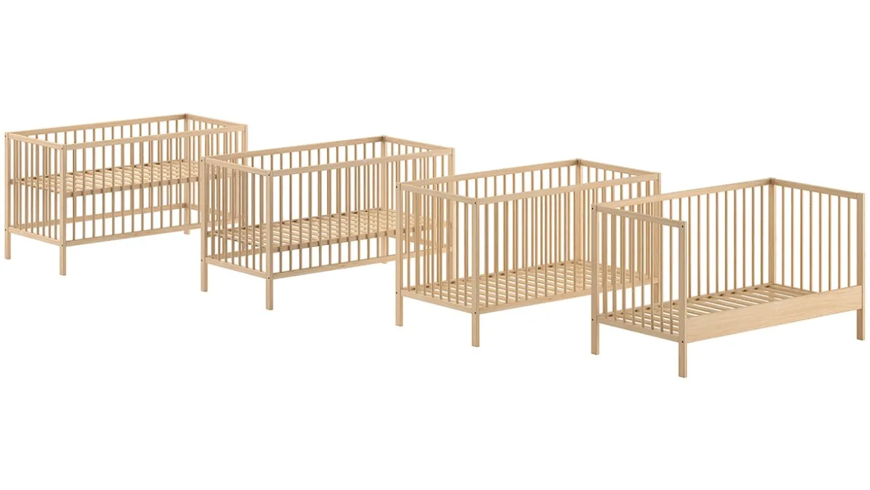 Babyledikant Dino 70x140