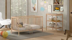 Babyledikant Dino 70x140 met verzorgingstafel