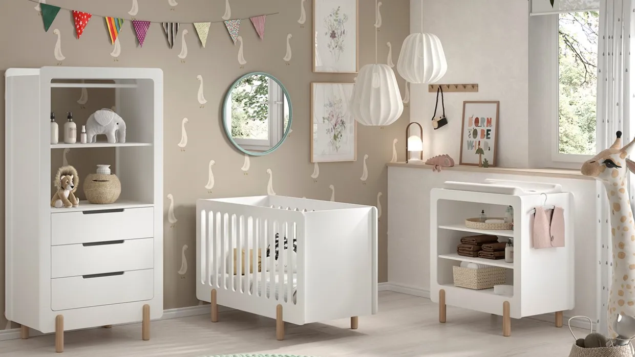 Babyledikant Smile met verzorgingstafel