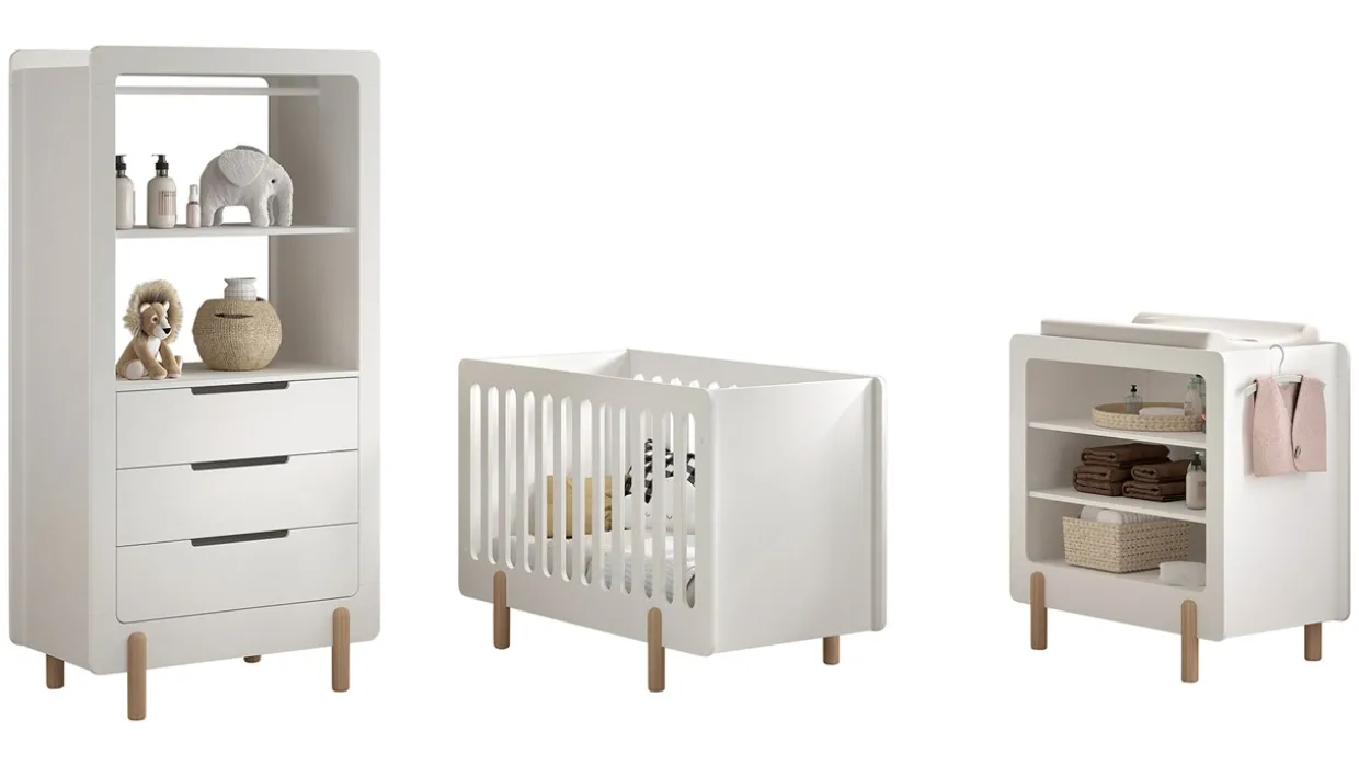 Babyledikant Smile met verzorgingstafel