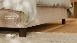 Bed Amber - Linen touch