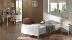 Bed Billy met nachtkast en bureau