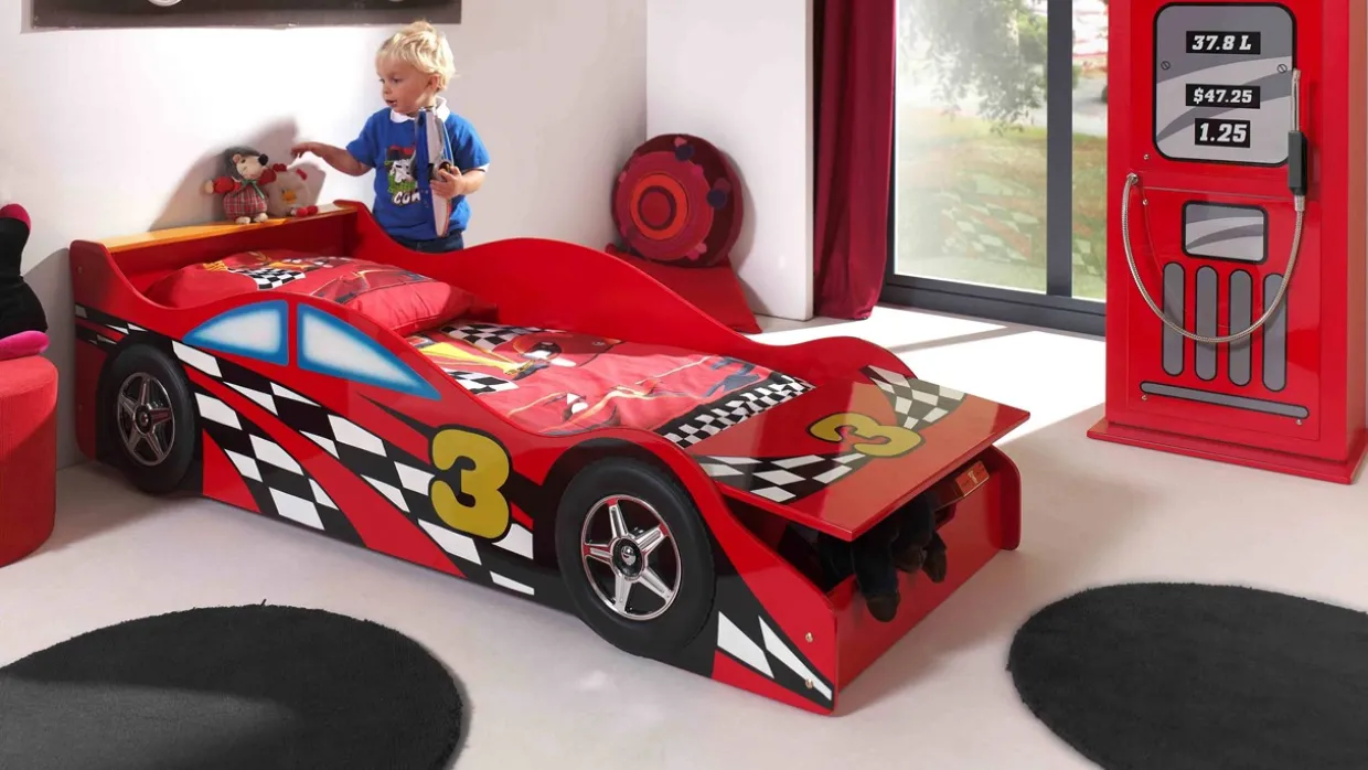 Bed Race car
