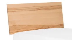 Bed Sky met hoofdbord hout en poten metaal