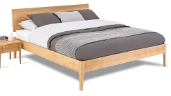 Bed Sky met lattenbodems Bossflex 400 en B Bright Gold Coolmax matrassen