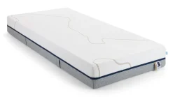 Bed Sky met lattenbodems Bossflex 400 en B Bright Gold Coolmax matrassen