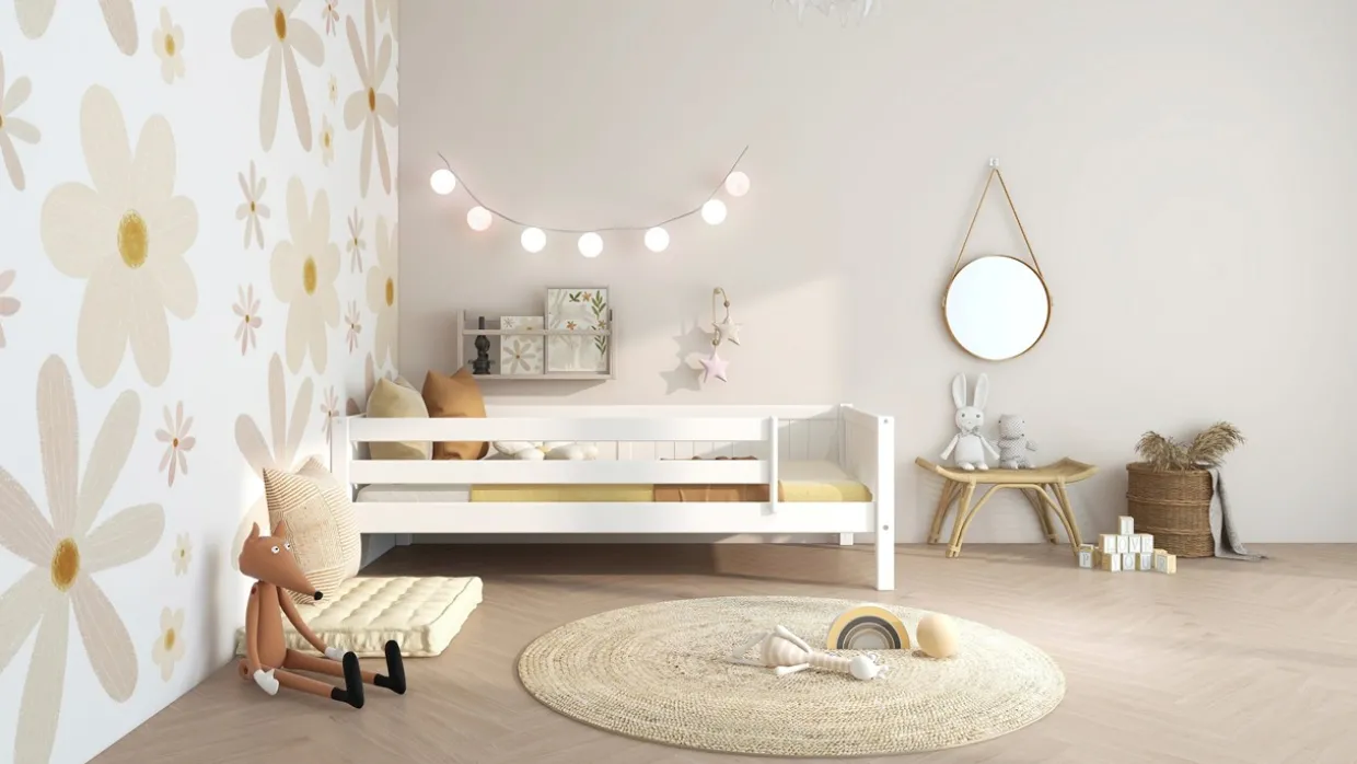 Bedbank Puck met paneel en uitvalbeveiliging