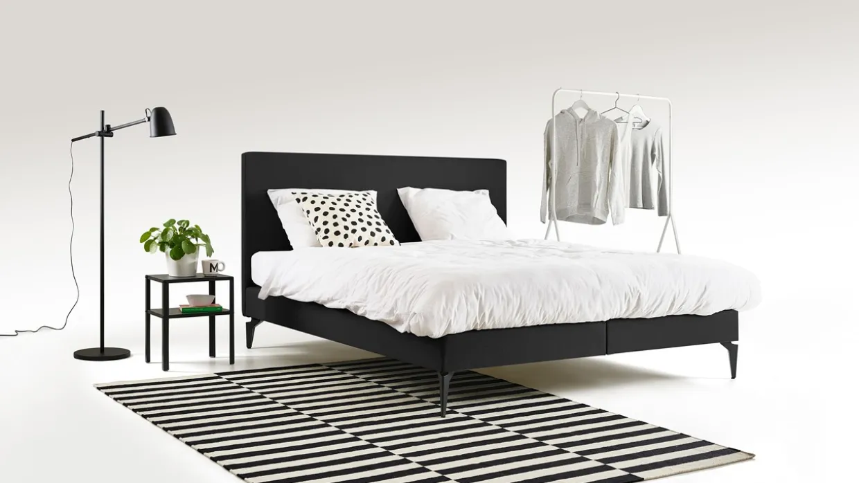 Boxspring Cisano met Silver Pocket Deluxe Foam matras