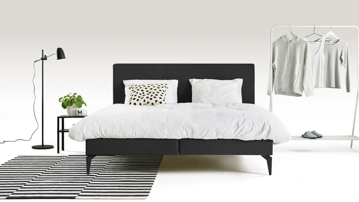 Boxspring Cisano met Silver Pocket Deluxe Foam matras