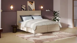 Boxspring Emerald - Linen touch