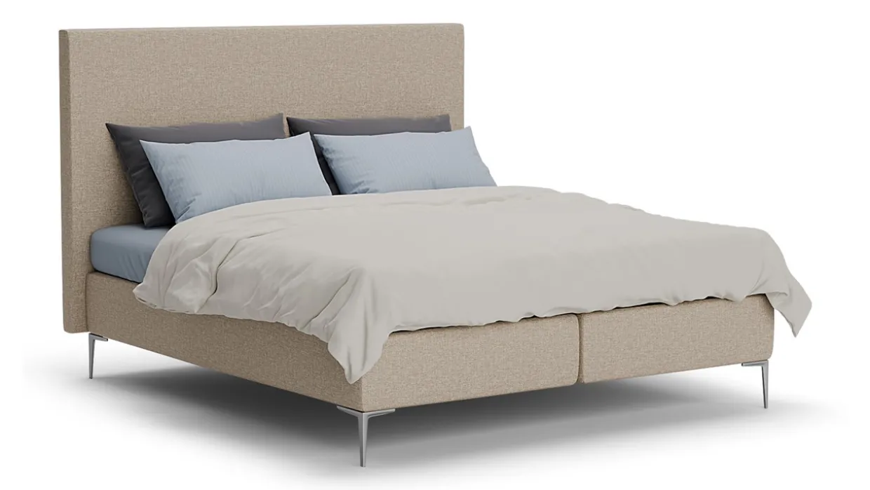 Boxspring Emerald met Silver Pocket Deluxe Foam matras
