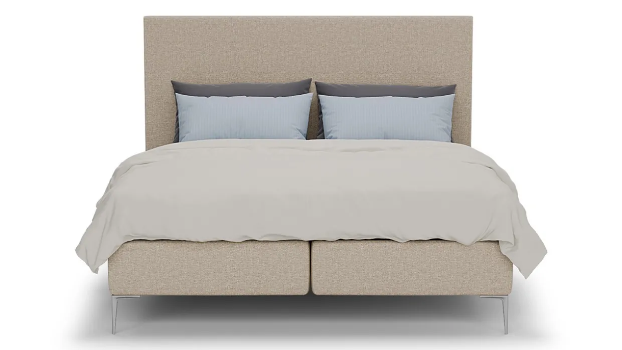 Boxspring Emerald met Silver Pocket Deluxe Foam matras