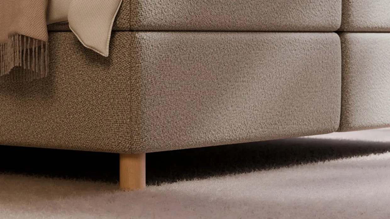Boxspring Flow - Wool look