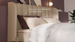Boxspring Ivory - Linen touch