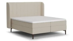 Boxspring Ivory - Soft teddy