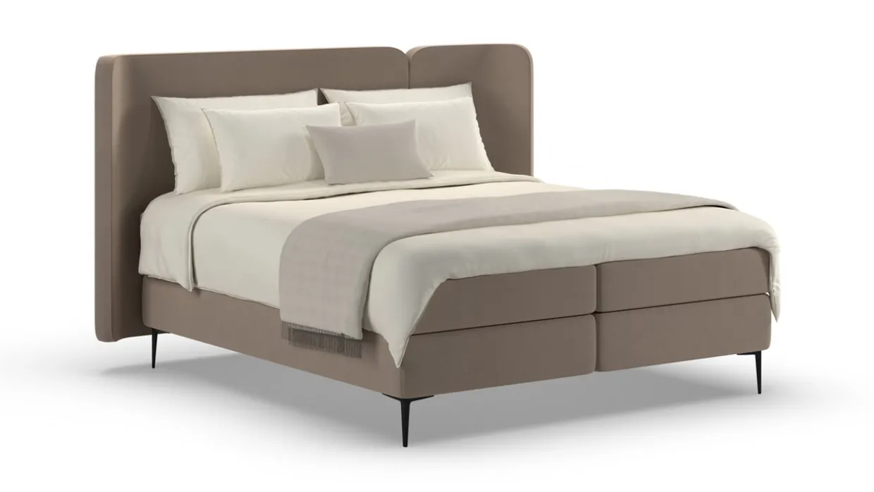 Boxspring Mesa - Soft suede