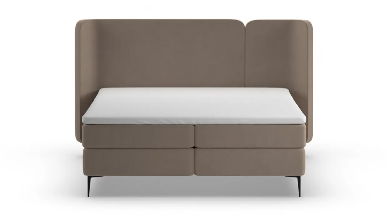 Boxspring Mesa - Soft suede