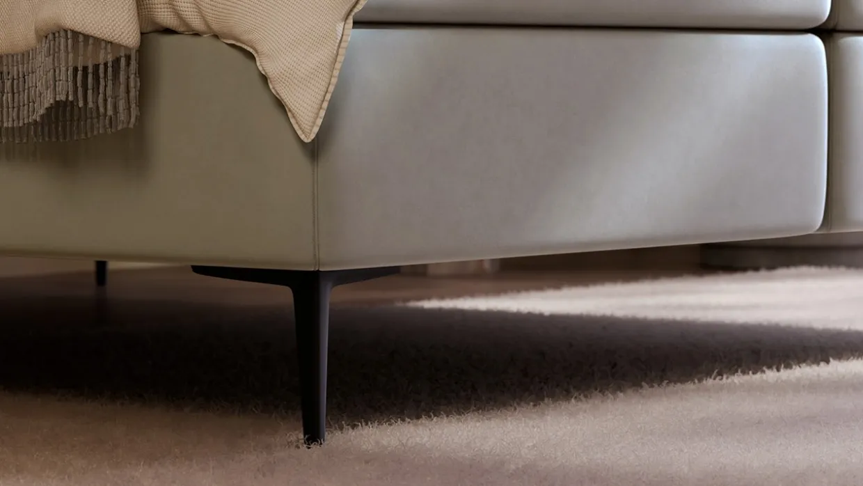 Boxspring Mesa - Warm wool