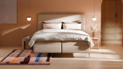 Boxspring Quartz - Linen touch
