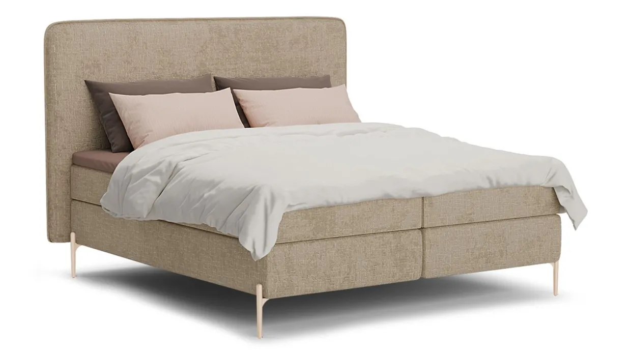 Boxspring Quartz - Velvet motif