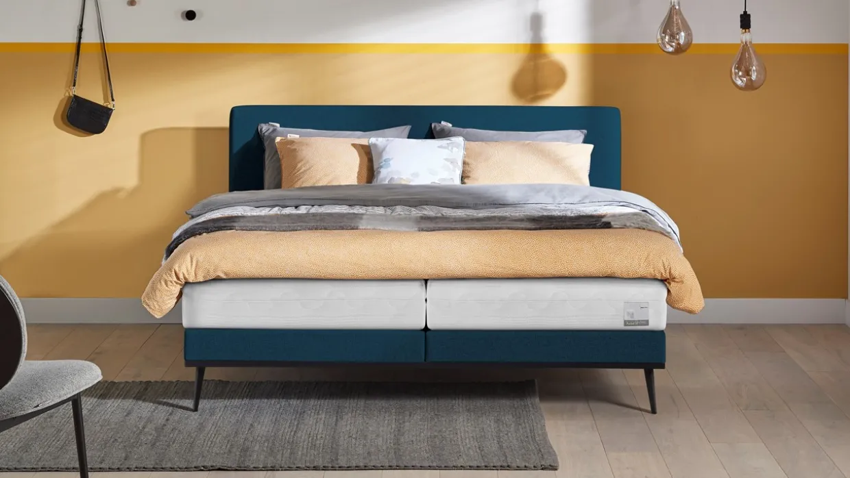 Boxspring Viggo met Silver Pocket Deluxe Foam matras