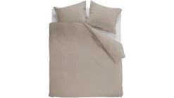 Dekbedovertrek Cotton Uni Taupe