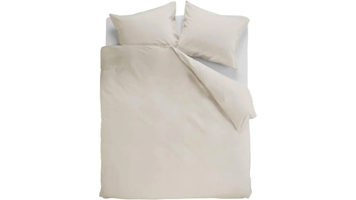 Dekbedovertrek Cotton Uni Sand