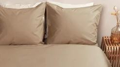 Dekbedovertrek Cotton Uni Khaki
