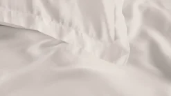 Dekbedovertrek Satin Uni Off-White