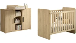 Doorgroeibed Sam met Commode 2 deuren en opzet