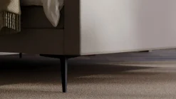Elektrische boxspring Glade - Natural linen