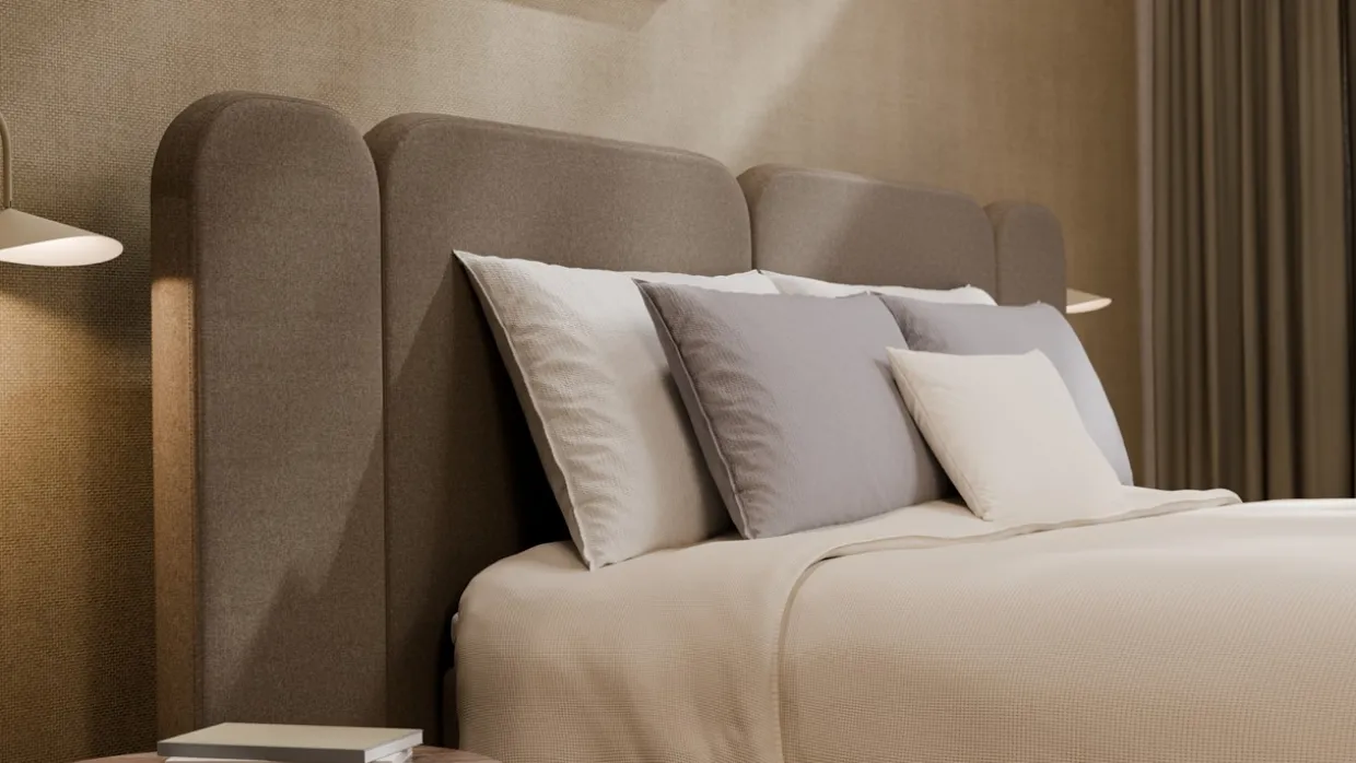 Elektrische boxspring Ridge - Warm wool