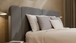 Elektrische boxspring Ridge - Wool look