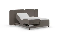Elektrische boxspring Ridge - Wool look