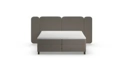 Elektrische boxspring Ridge - Wool look