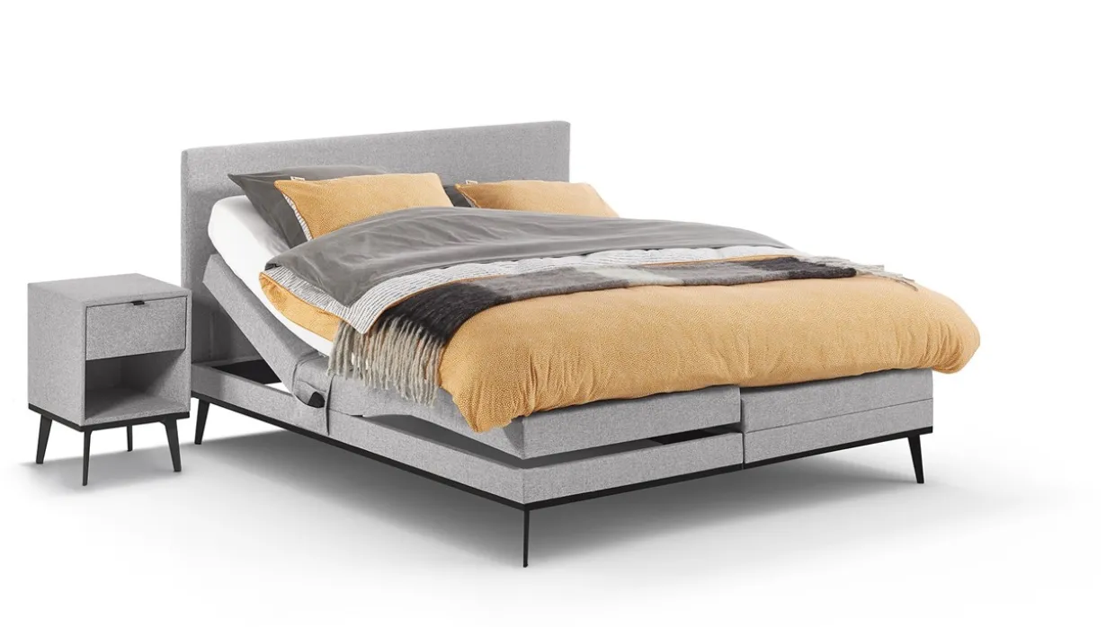 Elektrische boxspring Viggo met Silver Pocket Deluxe Foam matras