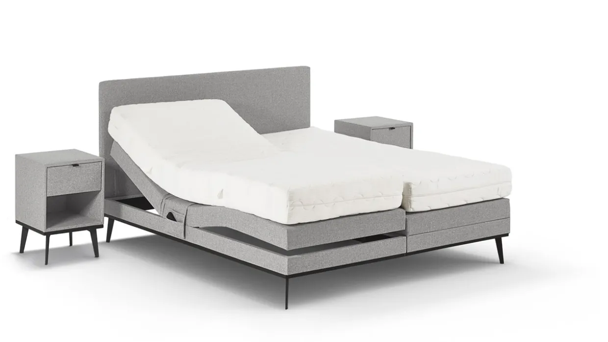Elektrische boxspring Viggo met Silver Pocket Deluxe Foam matras