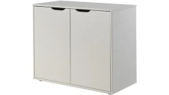 Halfhoogslaper Pino met commode 4 laden, commode 2 deuren, hangtablet en bureau