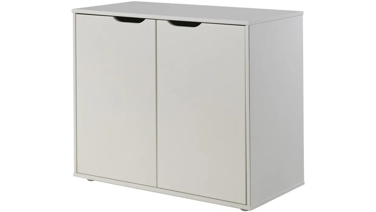Halfhoogslaper Pino met commode 4 laden, commode 2 deuren, hangtablet en bureau