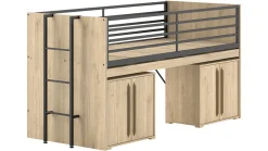 Halfhoogslaper Sam met commode 2 deuren