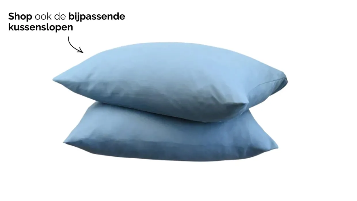 HappyBed Bluestone - dekbed zonder overtrek