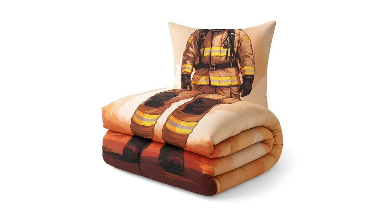 HappyBed (Kids) Brandweer - dekbed zonder overtrek
